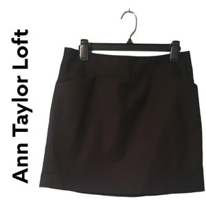 Ann Taylor Loft Black Skirt Women's Size 8P